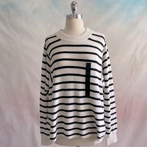Banana Republic Striped Eco Sweater XL